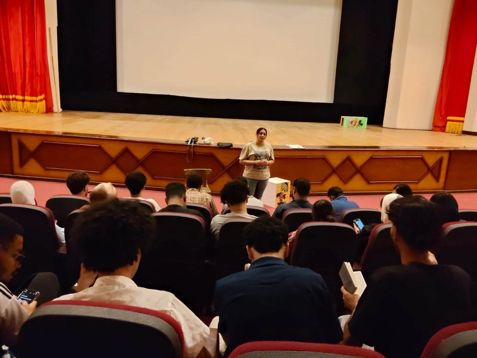 تمارين في فنون الدراما والتمثيل ضمن أسبوع جديد بعنوان “انطلق نحو حلمك” في الإسماعيلية تمارين في فنون الدراما والتمثيل ضمن أسبوع جديد بعنوان “انطلق نحو حلمك” في الإسماعيلية
