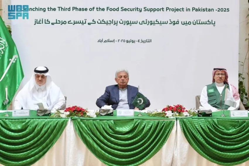«سلمان للإغاثة» تطلق المرحلة الثالثة لتعزيز الأمن الغذائي في باكستان