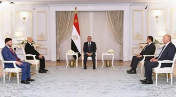 السيسي يشدد على أهمية التوصل إلى حل سياسي شامل للأزمة في ليبيا