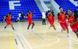 المنتخب الأبيض يبدأ منافسات خليجي السلة بلقاء مع الكويت المنتخب الأبيض يبدأ منافسات خليجي السلة بلقاء مع الكويت