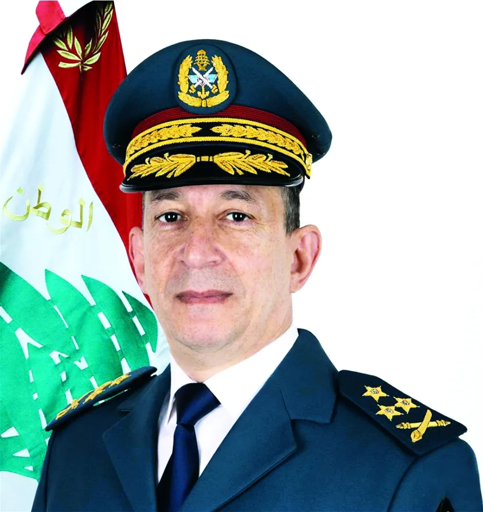قائد الجيش: المساندة القطرية تعزز أمن لبنان واستقراره قائد الجيش: المساندة القطرية تعزز أمن لبنان واستقراره