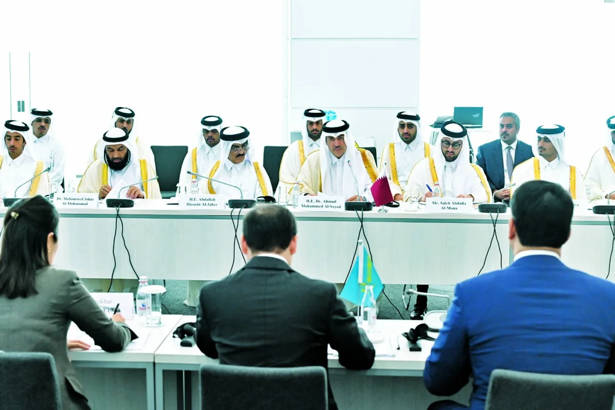 قطر وكازاخستان تقويان الروابط الاقتصادية قطر وكازاخستان تقويان الروابط الاقتصادية