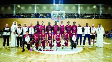 المنتخب العنابي لكرة السلة يلتقي مع الهند في مباراة ودية بالدوحة