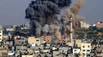 غارات جوية للاحتلال الإسرائيلي تستهدف مناطق متفرقة في قطاع غزة