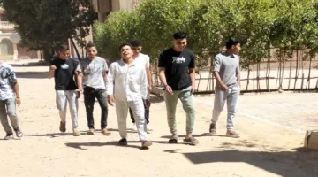 امتحان الجغرافيا كان سهلاً.. فرحة بين طلاب الثانوية الأزهرية في الفيوم