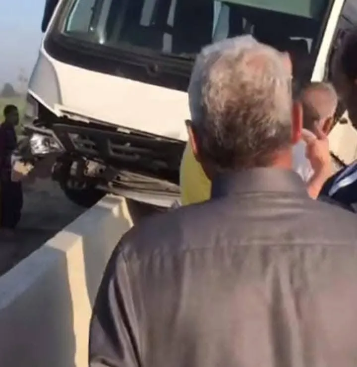 عاجل | وقوع حادث تصادم خطير على الطريق الدائري الإقليمي في العاشر من رمضان (صور)