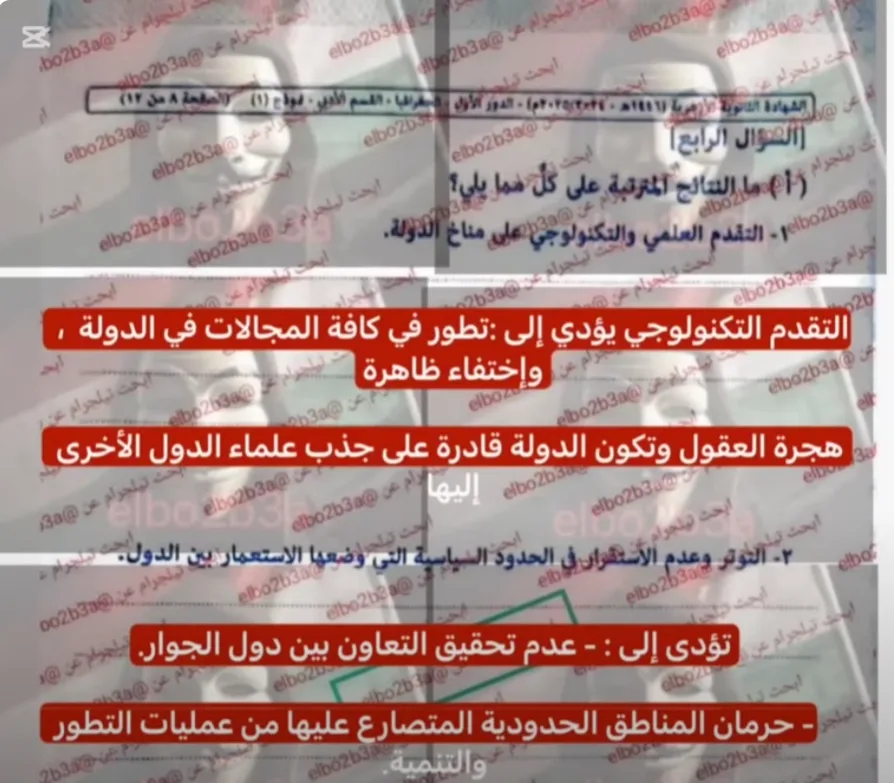 إجابة امتحان الجغرافيا للصف الثالث الثانوي الأزهري 2025 (تعلم بنفسك)