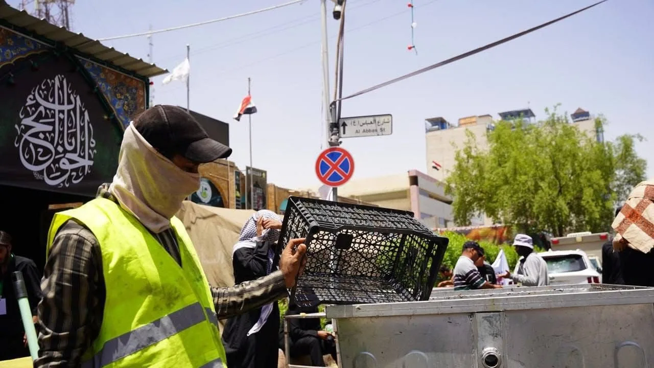 كربلاء تُعلن عن جمع 15 ألف طن من النفايات حتى الآن