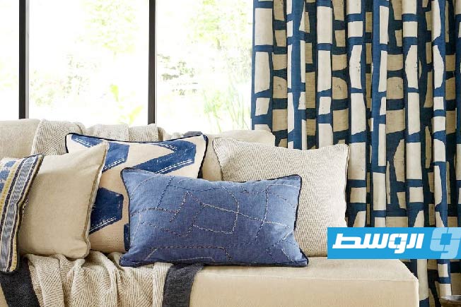 أفكار أنيقة لدمج أقمشة الجينز في ديكور المنزل. (موقع هاوس بيوتيفول)