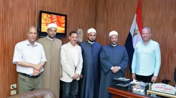 نائب أمين مجمع البحوث الإسلامية يلتقي وكيل وزارة الشباب في الغربية لاستكشاف فرص التعاون المشترك
