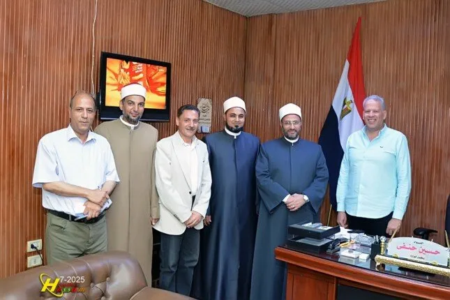 نائب أمين مجمع البحوث الإسلامية يلتقي وكيل وزارة الشباب في الغربية لاستكشاف فرص التعاون المشترك نائب أمين مجمع البحوث الإسلامية يلتقي وكيل وزارة الشباب في الغربية لاستكشاف فرص التعاون المشترك