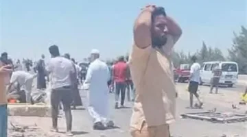 بالأسماء: إصابة 7 أفراد في حادث سير مروع بالمنيا