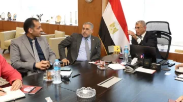 الرئيس التنفيذي لوكالة الفضاء المصرية يلتقي برئيس المركز الوطني لبحوث المياه