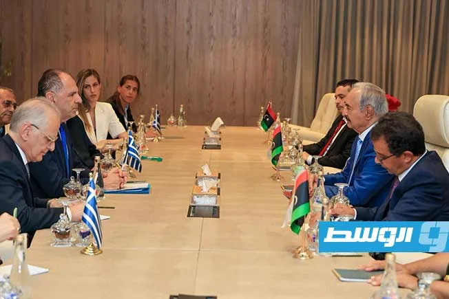 حفتر يطلب من الشركات اليونانية المشاركة في المشاريع التنموية في ليبيا حفتر يطلب من الشركات اليونانية المشاركة في المشاريع التنموية في ليبيا