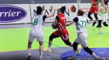 مصر تتغلب على الجزائر وتترشح لنهائي البطولة العربية لكرة السلة النسائية