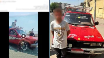 الداخلية تقبض على سائق “ربع نقل” كان يسير عكس الاتجاه في القاهرة