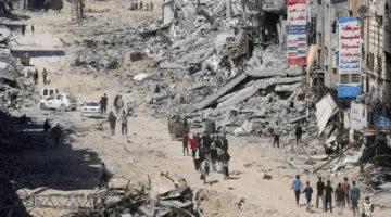 استشهاد ثلاثة فلسطينيين وإصابة آخرين جراء قصف الاحتلال الإسرائيلي وسط قطاع غزة