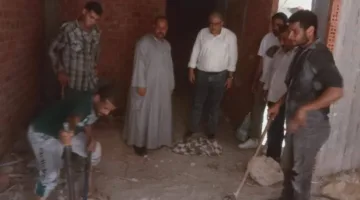 صور: حملة شاملة لإزالة التعديات على البناء في مدينة الأمل بمدينة نصر