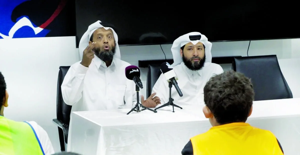 نادي الوكرة يقوم بتوعية الشباب حول مخاطر المخدرات نادي الوكرة يقوم بتوعية الشباب حول مخاطر المخدرات