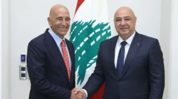 الرئيس عون يجتمع براك بحضور السفيرة الأمريكية