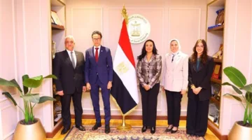 وزيرة التضامن تستقبل رئيس بعثة اللجنة الدولية للصليب الأحمر