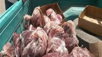 ضبط طناً من اللحوم والدواجن الفاسدة غير مناسبة للاستخدام البشري