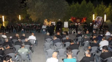 أول جلسات إحراق الخيام في منزل الحاج حسن الشيخ علي شور