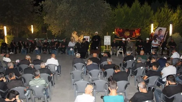أول جلسات إحراق الخيام في منزل الحاج حسن الشيخ علي شور