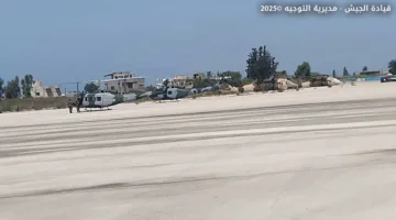 صور: الجيش اللبناني يساهم في إطفاء حرائق بريف اللاذقية