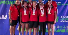 الفراعنة يحققون 7 ميداليات في بطولة إفريقيا للريشة الطائرة الهوائية في غانا