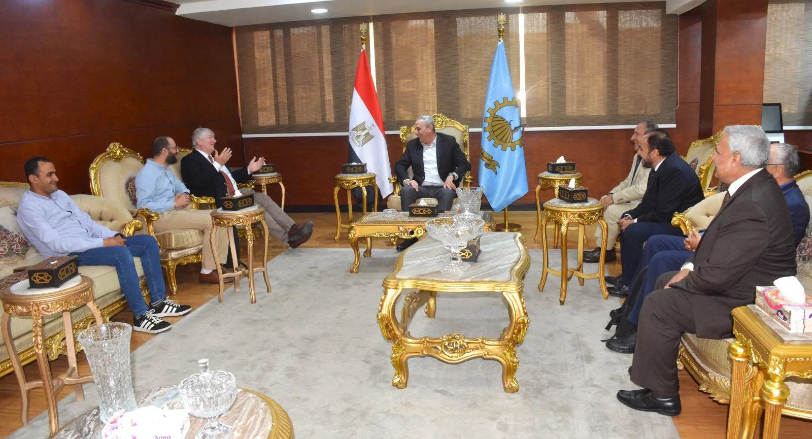 بالصور.. محافظ الغربية يستعرض خطوات تنفيذ أضخم محطة لمعالجة مياه الصرف الصحي بالصور.. محافظ الغربية يستعرض خطوات تنفيذ أضخم محطة لمعالجة مياه الصرف الصحي