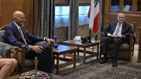 “برّاك” يستمع إلى موقف متوافق… وواشنطن تثني على جهود “برّي”! “برّاك” يستمع إلى موقف متوافق… وواشنطن تثني على جهود “برّي”!