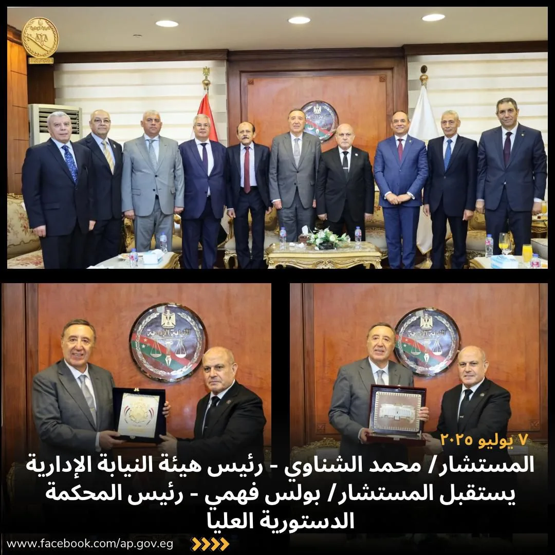 رئيس المحكمة الدستورية يثني على عمل النيابة الإدارية في محاربة الفساد.. صور رئيس المحكمة الدستورية يثني على عمل النيابة الإدارية في محاربة الفساد.. صور