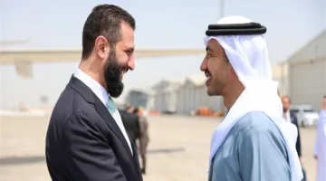 الشرع يقوم بزيارة رسمية إلى الإمارات