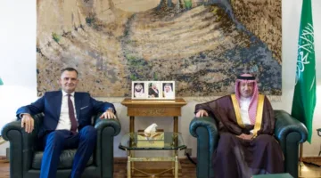 نائب وزير الخارجية يلتقي بسفير الاتحاد الأوروبي في المملكة