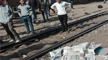 وفاة امرأة وإصابة شقيقتها نتيجة تصادم قطار بهما في المنوفية