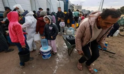 حماس: إسرائيل تستعمل العطش والجوع كأداة ضد سكان غزة الفلسطينيين.
