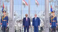 الرئيس السيسي: نلتزم بتعزيز التعاون العسكري مع الصومال وفقًا لبروتوكول التعاون.