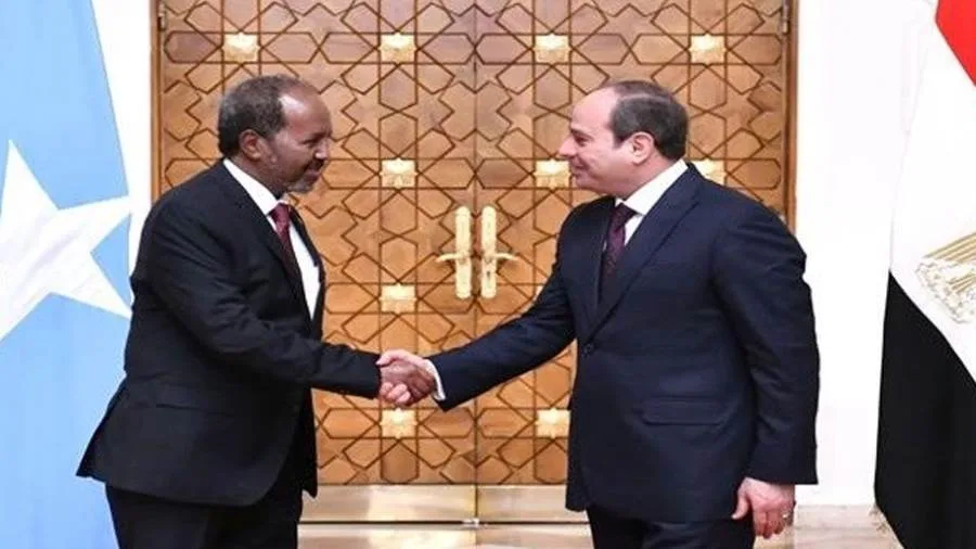 الرئيس حسن شيخ محمود: نعرب عن تقديرنا لمساندة مصر للصومال