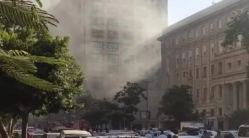 عاجل | حريق في سنترال رمسيس يسبب انقطاع خدمات الإنترنت والمحمول في القاهرة والجيزة (صور)
