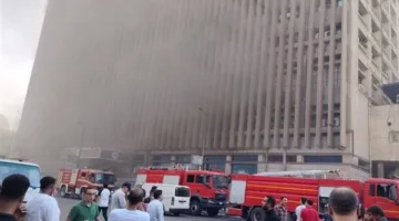 خدمات الاتصالات تتأثر جزئيًا جراء حريق سنترال رمسيس.. وجهود لإعادة التشغيل