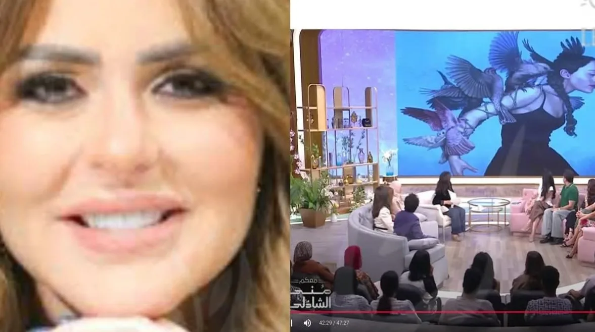 بعد اتهامها بالسرقة.. ما رد فعل مها الصغير بشأن لوحاتها؟ بعد اتهامها بالسرقة.. ما رد فعل مها الصغير بشأن لوحاتها؟
