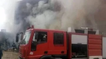 بسبب الحريق.. إدارة الأمن تُ evacuate موظفي مبنى سنترال رمسيس.