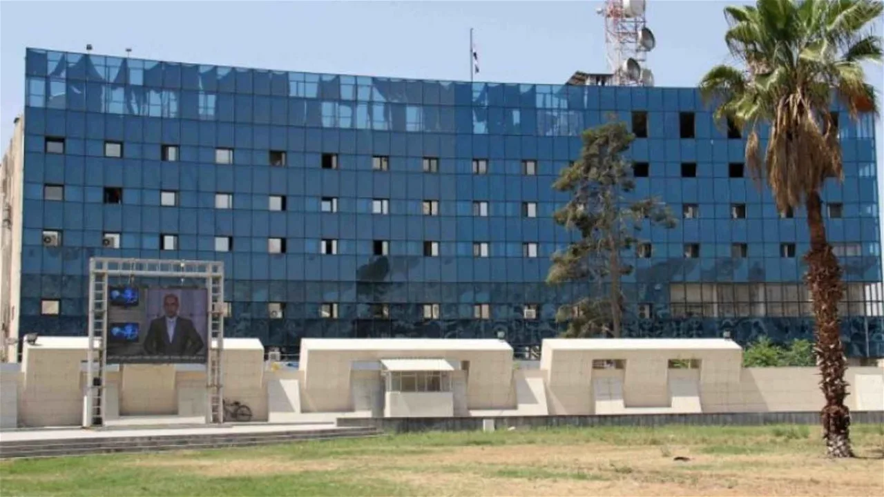 صوت انفجار بجوار مبنى هيئة الإذاعة والتلفزيون السورية