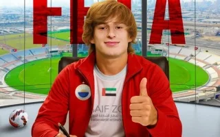 الشارقة يبرم اتفاقية مع اللاعب الكرواتي فيتا فيتاي