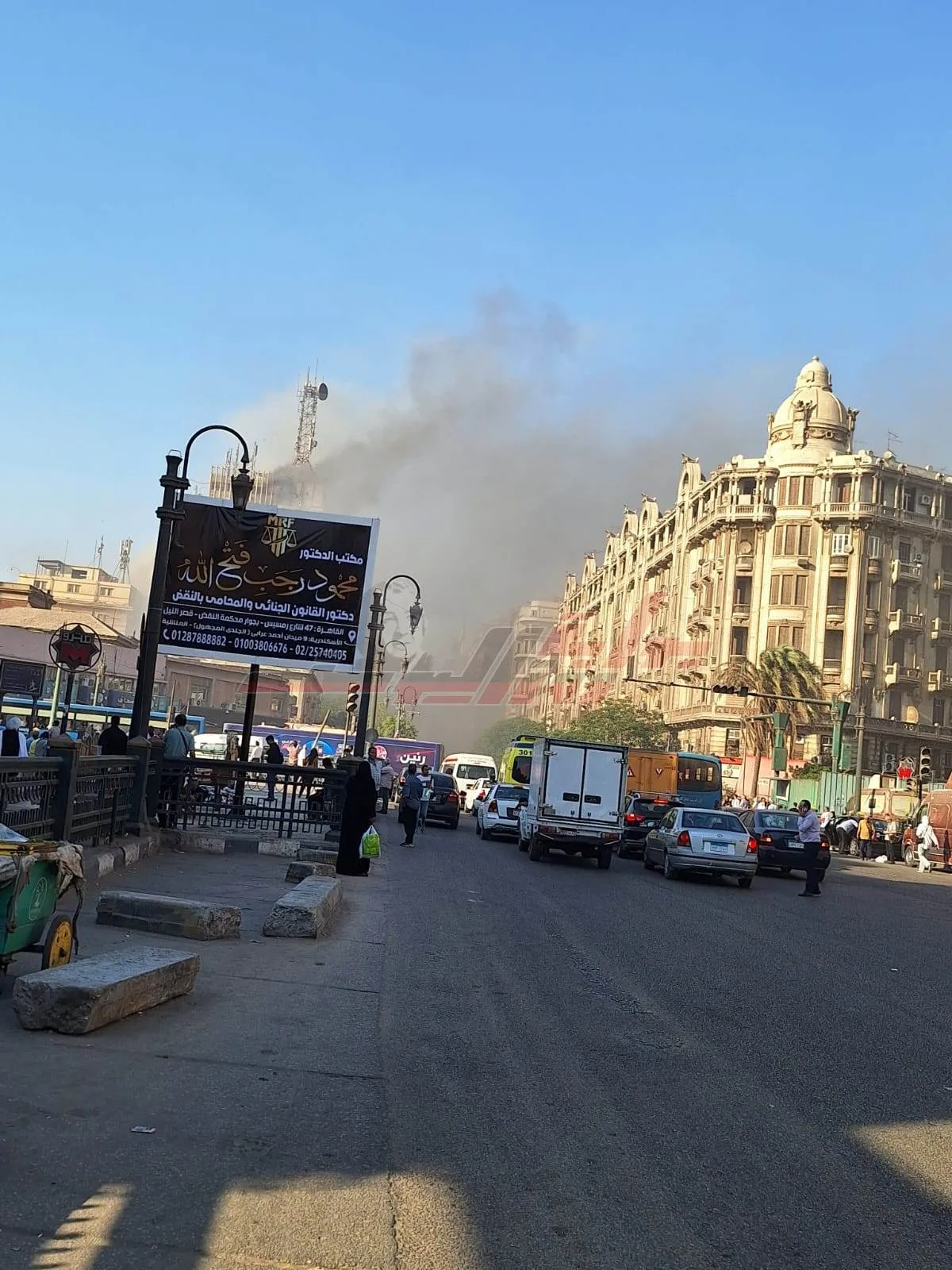 عاجل | 8 حقائق رئيسية عن سنترال رمسيس بعد اندلاع الحريق فيه