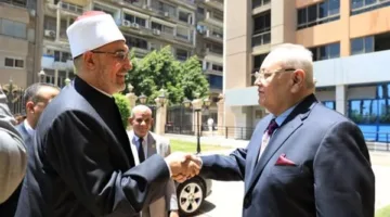 المفتي يبارك لرئيس مجلس الدولة بمناسبة تسلمه المنصب رسميًا