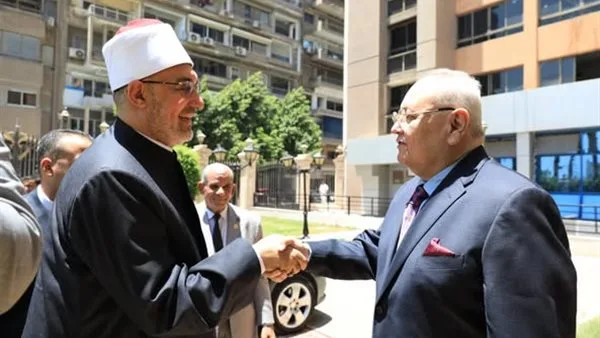 المفتي يبارك لرئيس مجلس الدولة بمناسبة تسلمه المنصب رسميًا