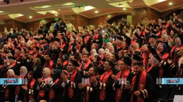 حفل تخرج الدفعة 55 من كلية زراعة كفر الشيخ بحضور رئيس الجامعة