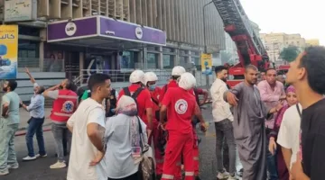 إجراء سريع من الهلال الأحمر حول حريق سنترال رمسيس، وبنك الدم يعزز حالة التأهب.